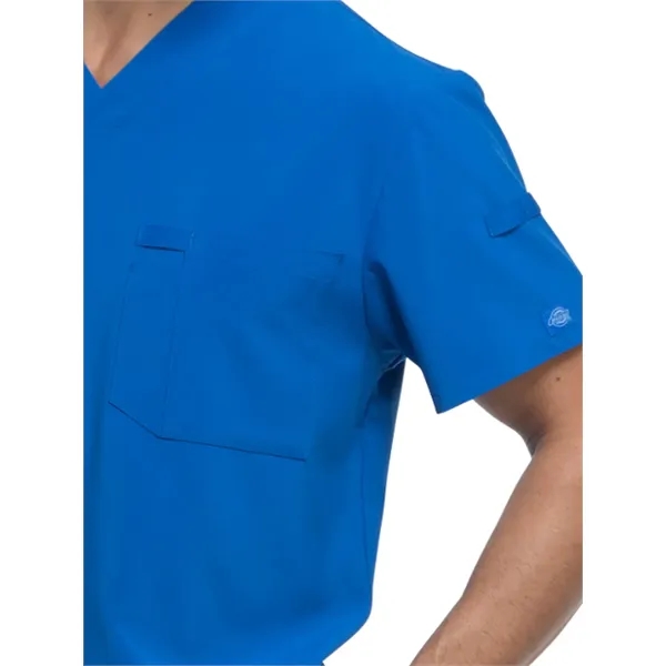 Dickies EDS Essentials Men's Tuckable V-Neck Top... from ASI 86018 Scrub Authority / Uniform Stores