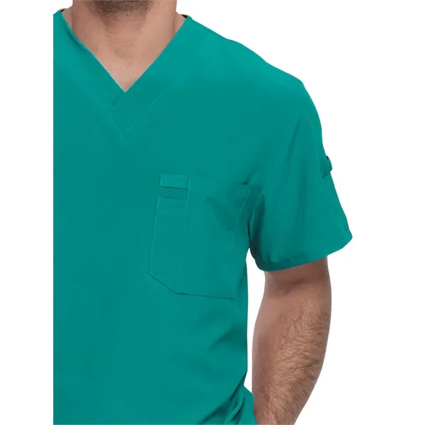 Dickies EDS Essentials Men's Tuckable V-Neck Top... from ASI 86018 Scrub Authority / Uniform Stores