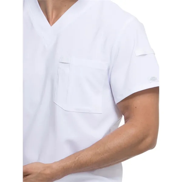 Dickies EDS Essentials Men's Tuckable V-Neck Top... from ASI 86018 Scrub Authority / Uniform Stores
