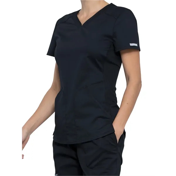 Cherokee Workwear Revolution Women's V-Neck Top... from ASI 86018 Scrub Authority / Uniform Stores