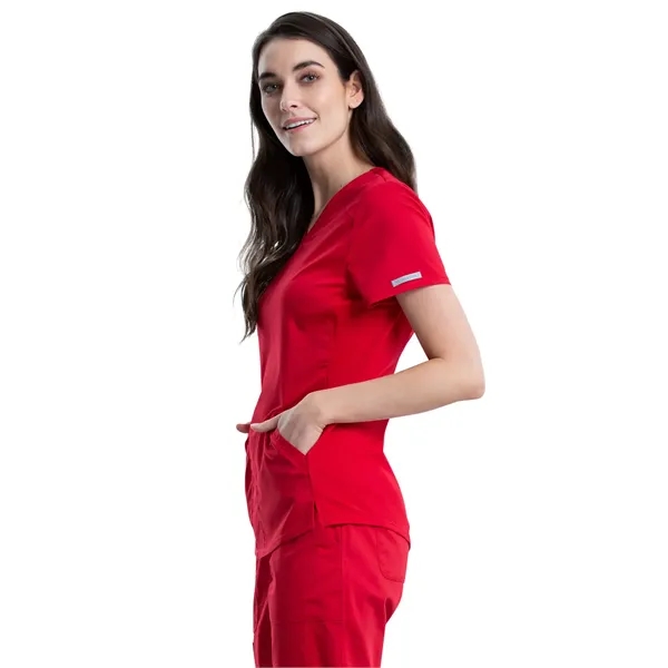 Cherokee Workwear Revolution Women's V-Neck Top... from ASI 86018 Scrub Authority / Uniform Stores