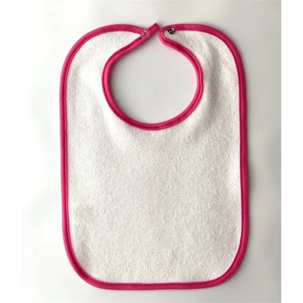 Infant Snapback Bib. 100% Cotton Terry.... from ASI 89380 Staton Corporate and Casual / Staton®