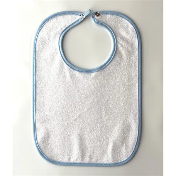 Infant Snapback Bib. 100% Cotton Terry.... from ASI 89380 Staton Corporate and Casual / Staton®