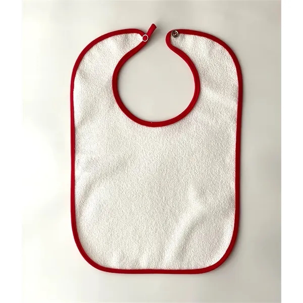 Infant Snapback Bib. 100% Cotton Terry.... from ASI 89380 Staton Corporate and Casual / Staton®