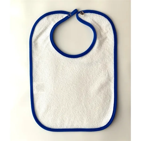 Infant Snapback Bib. 100% Cotton Terry.... from ASI 89380 Staton Corporate and Casual / Staton®