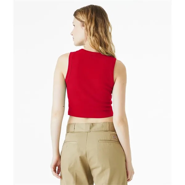 Womens Micro Rib Muscle Crop... from ASI 89380 Staton Corporate and Casual