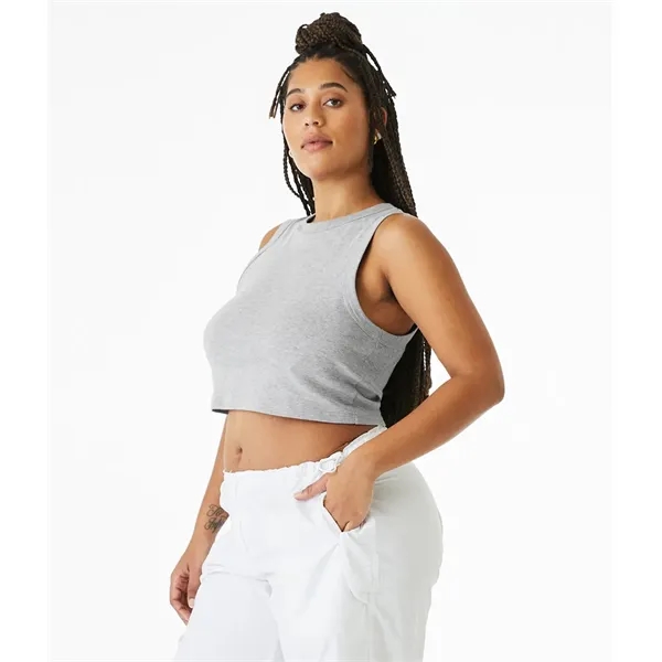 Womens Micro Rib Muscle Crop... from ASI 89380 Staton Corporate and Casual