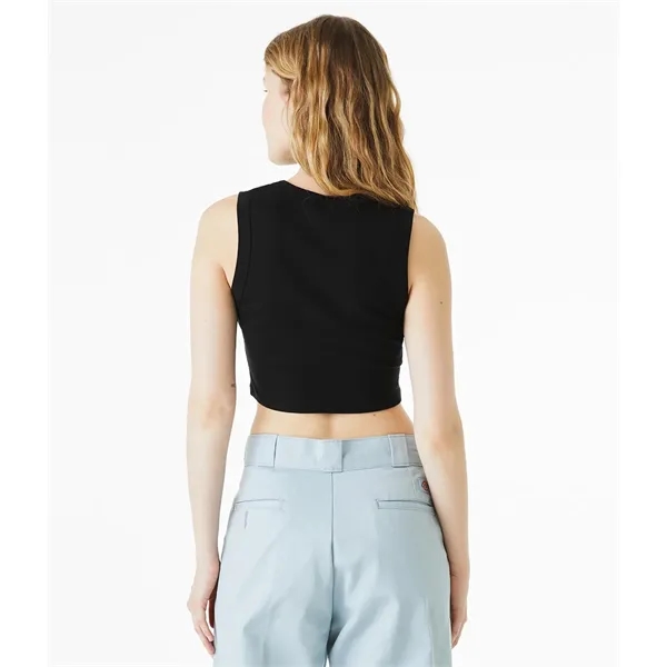 Womens Micro Rib Muscle Crop... from ASI 89380 Staton Corporate and Casual