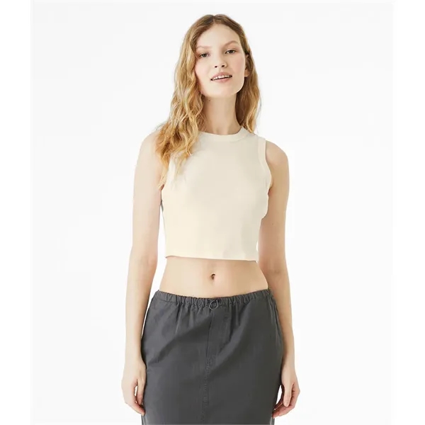 Womens Micro Rib Muscle Crop... from ASI 89380 Staton Corporate and Casual