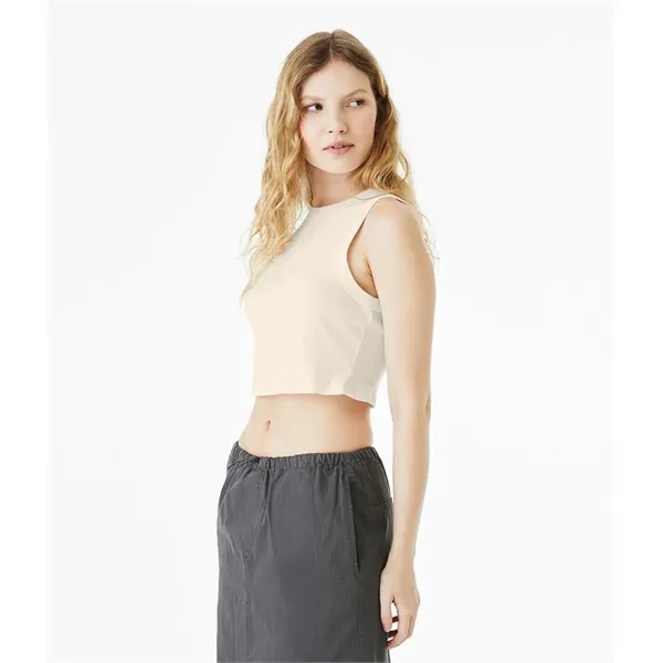 Womens Micro Rib Muscle Crop... from ASI 89380 Staton Corporate and Casual