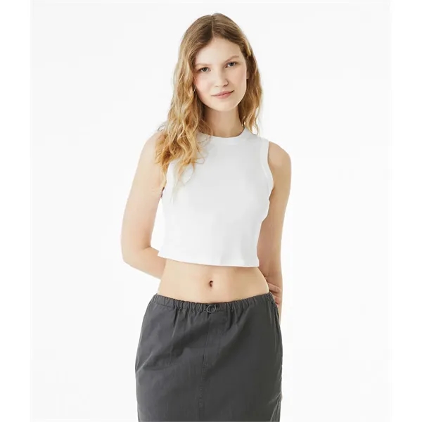 Womens Micro Rib Muscle Crop... from ASI 89380 Staton Corporate and Casual
