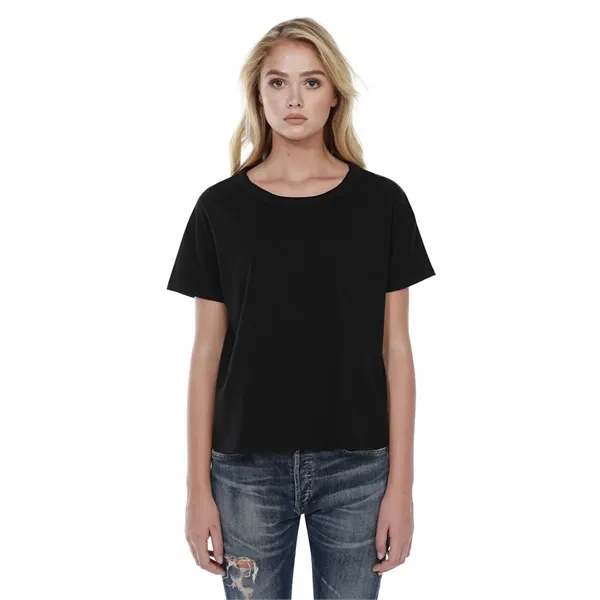 Womens Raw Neck Boxy Tee... from ASI 89380 Staton Corporate and Casual