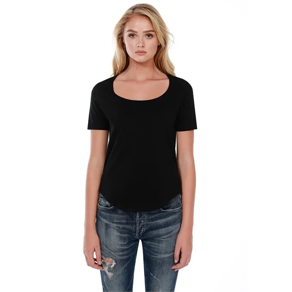 Womens Cotton U-Neck Tee... from ASI 89380 Staton Corporate and Casual