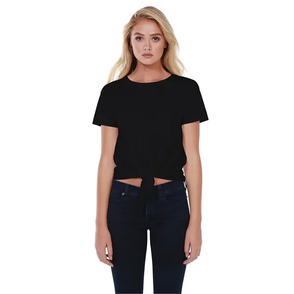 Womens Cotton Tie Front Tee... from ASI 89380 Staton Corporate and Casual