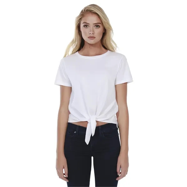 Womens Cotton Tie Front Tee... from ASI 89380 Staton Corporate and Casual
