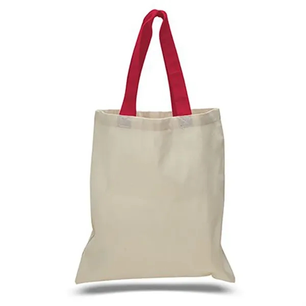 Contrasting Handles Tote. 6 ounce 100% cotton.... from ASI 89380 Staton Corporate and Casual