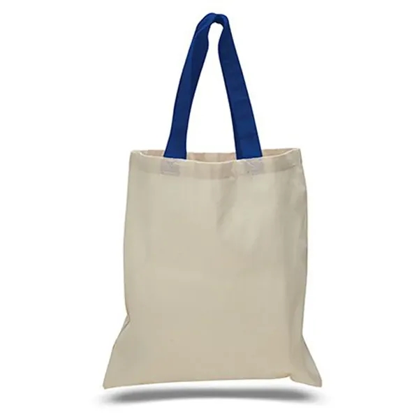 Contrasting Handles Tote. 6 ounce 100% cotton.... from ASI 89380 Staton Corporate and Casual