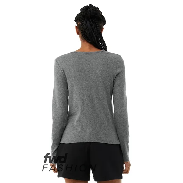 Micro Rib Long Sleeve Tee... from ASI 89380 Staton Corporate and Casual