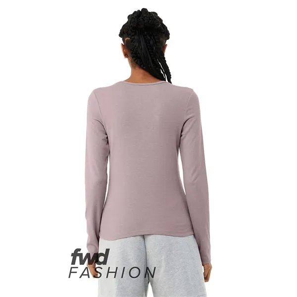 Micro Rib Long Sleeve Tee... from ASI 89380 Staton Corporate and Casual