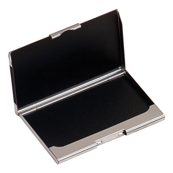 3 3/4" x 2 1/2" x 1/4" stainless steel business card... from ASI 74601 Calico