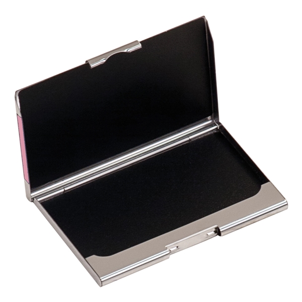 3 3/4" x 2 1/2" x 1/4" stainless steel business card... from ASI 74601 Calico