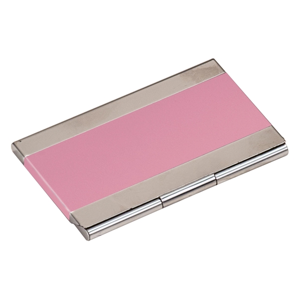 3 3/4" x 2 1/2" x 1/4" stainless steel business card... from ASI 74601 Calico