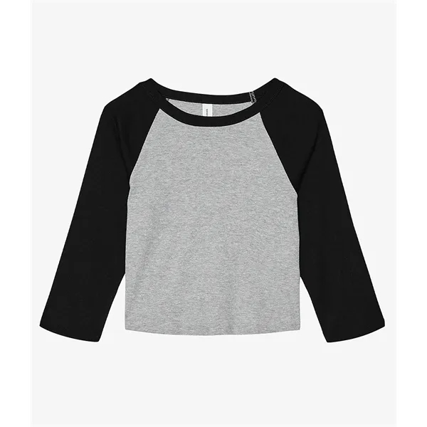 Micro Rib 3/4 Raglan Baby Tee... from ASI 89380 Staton Corporate and Casual