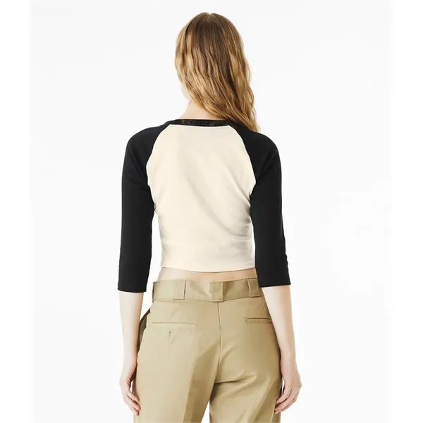 Micro Rib 3/4 Raglan Baby Tee... from ASI 89380 Staton Corporate and Casual