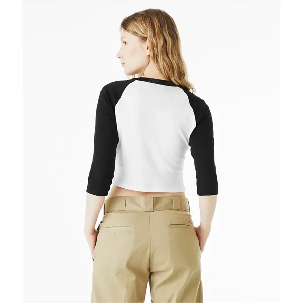 Micro Rib 3/4 Raglan Baby Tee... from ASI 89380 Staton Corporate and Casual