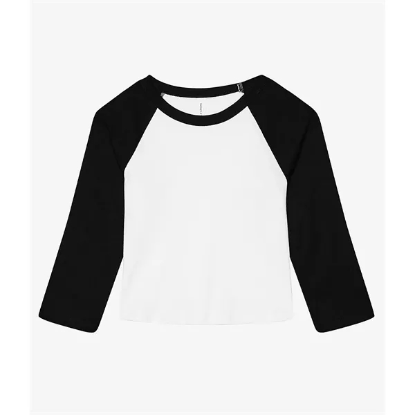 Micro Rib 3/4 Raglan Baby Tee... from ASI 89380 Staton Corporate and Casual