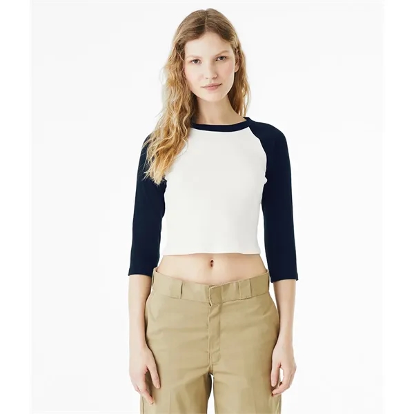 Micro Rib 3/4 Raglan Baby Tee... from ASI 89380 Staton Corporate and Casual