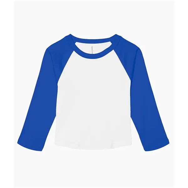 Micro Rib 3/4 Raglan Baby Tee... from ASI 89380 Staton Corporate and Casual