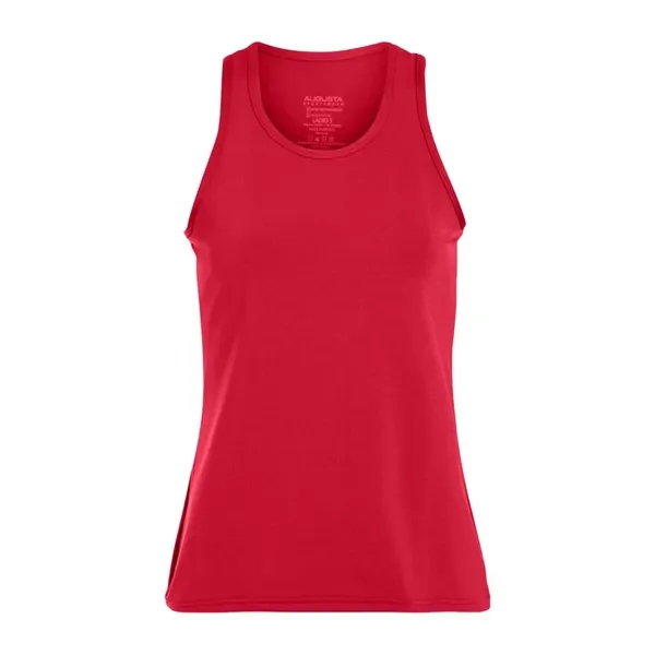 Ladies polyester / spandex knit solid racerback tank.... from ASI 89380 Staton Corporate and Casual / Staton®