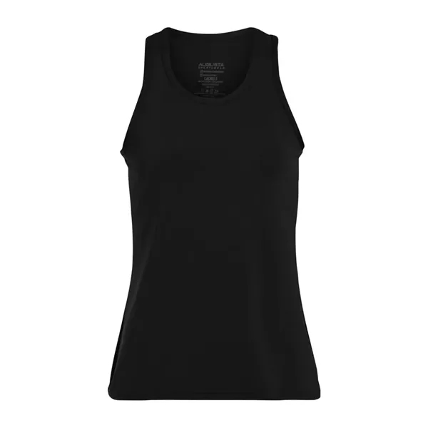 Girls polyester / spandex knit solid racerback tank.... from ASI 89380 Staton Corporate and Casual / Staton®