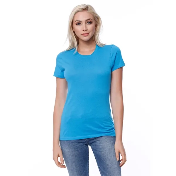 Womens Cotton Crew Neck Tee... from ASI 89380 Staton Corporate and Casual