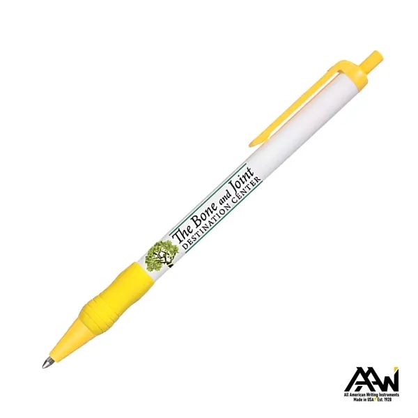 This Value Slim Grip Pen features a vibrant Vividprint™ full-color barrel... from ASI 84592 St Regis Group