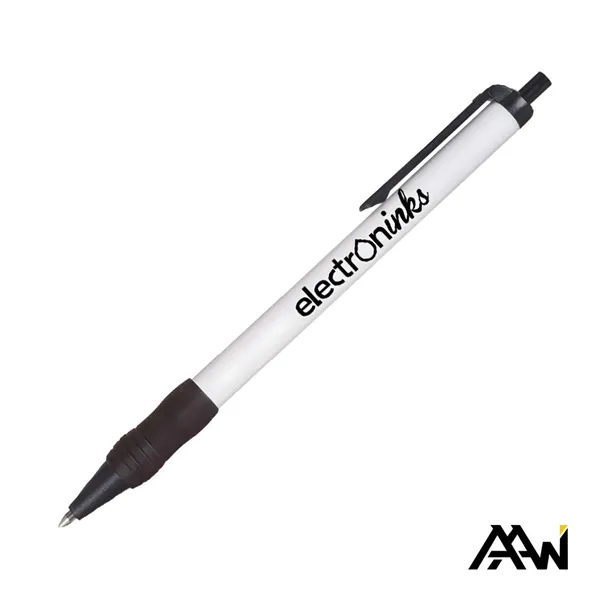 This Value Slim Grip Pen features a sleek glossy barrel complemented... from ASI 84592 St Regis Group