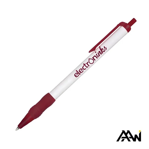 This Value Slim Grip Pen features a sleek glossy barrel complemented... from ASI 84592 St Regis Group