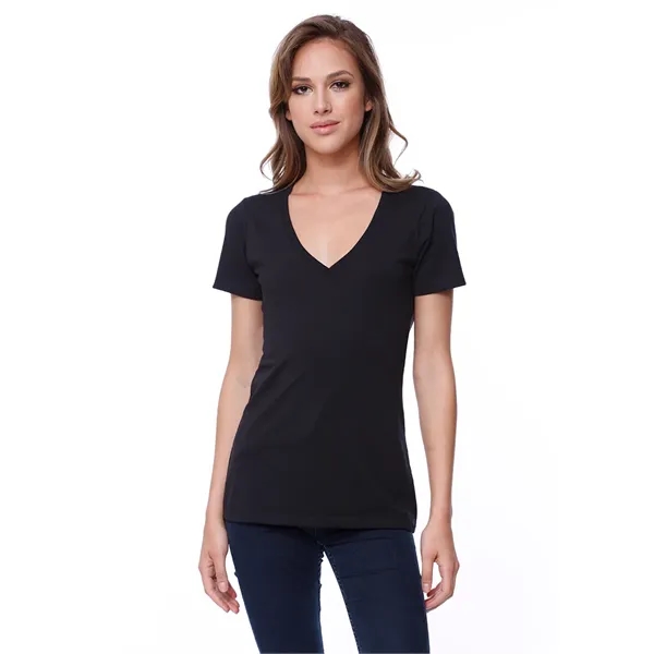 Womens CVC V-Neck Tee... from ASI 89380 Staton Corporate and Casual