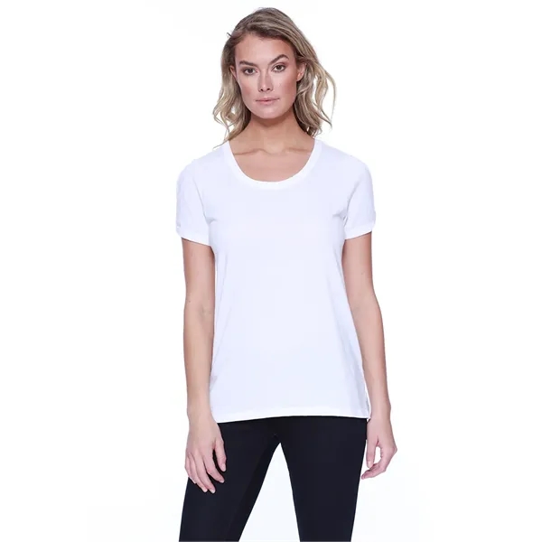 Womens CVC Twist Sleeve Top... from ASI 89380 Staton Corporate and Casual