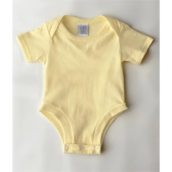Infant Lap Neck Body Suit. 100% ring spun cotton. Snap crotch.... from ASI 89380 Staton Corporate and Casual / Staton®