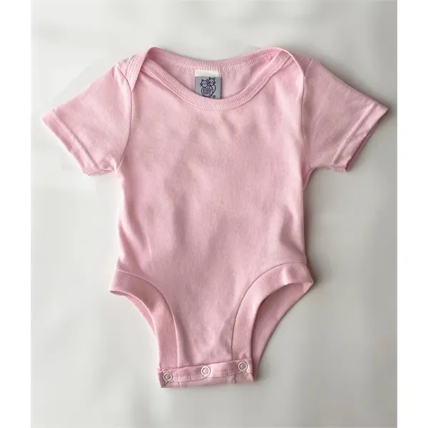 Infant Lap Neck Body Suit. 100% ring spun cotton. Snap crotch.... from ASI 89380 Staton Corporate and Casual / Staton®