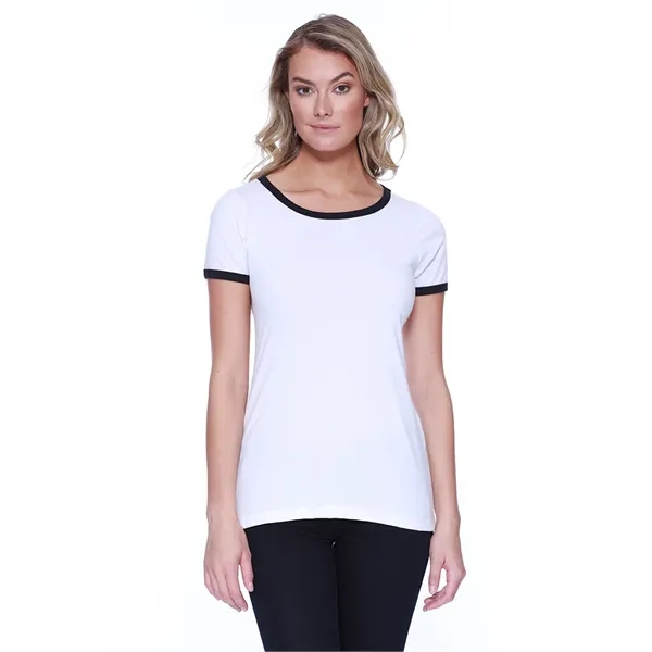 Womens CVC Ringer Tee... from ASI 89380 Staton Corporate and Casual
