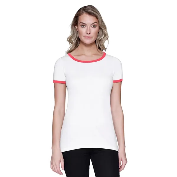 Womens CVC Ringer Tee... from ASI 89380 Staton Corporate and Casual