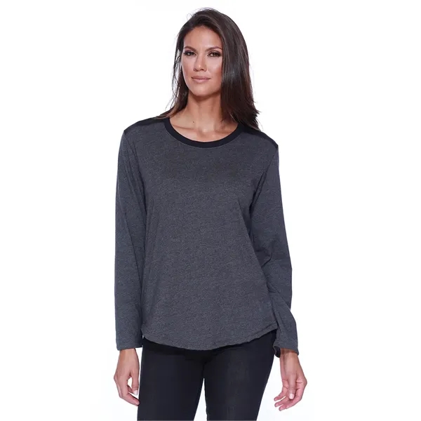 Womens Melrose Long Sleeve Tee... from ASI 89380 Staton Corporate and Casual