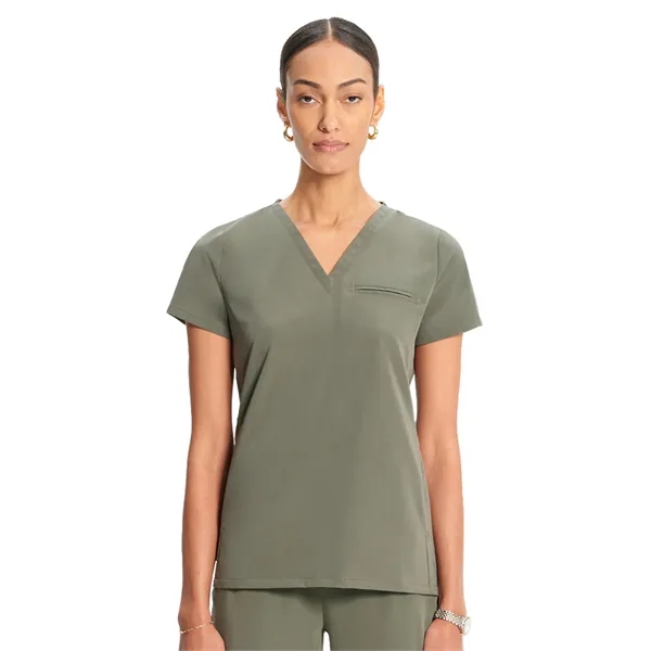 SPI - Medelita - Women's 3-Pocket Flora V-Neck Scrub Top... from ASI 86018 Scrub Authority