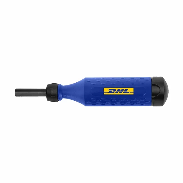 Eight-in-one multi-bit screwdriver measuring 7.5" with custom logo and color design.... from ASI 46170 Compass Industries Inc