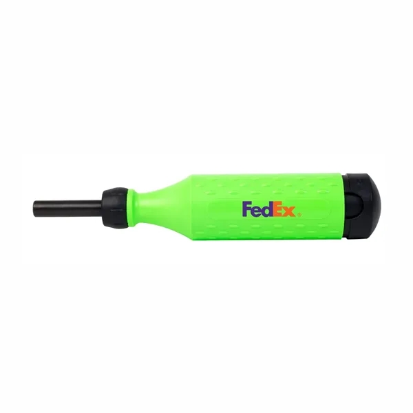 Eight-in-one multi-bit screwdriver measuring 7.5" with custom logo and color design.... from ASI 46170 Compass Industries Inc