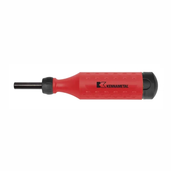 Eight-in-one multi-bit screwdriver measuring 7.5" with custom logo and color design.... from ASI 46170 Compass Industries Inc