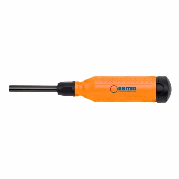 Multi-bit, 15-in-1 screwdriver  measuring 8.5" long with customizable colors and... from ASI 46170 Compass Industries Inc